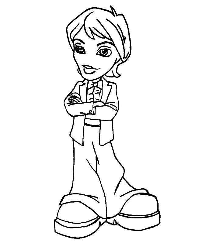 Kids-n-fun.com | Coloring page Bratz Boyz Bratz Boyz